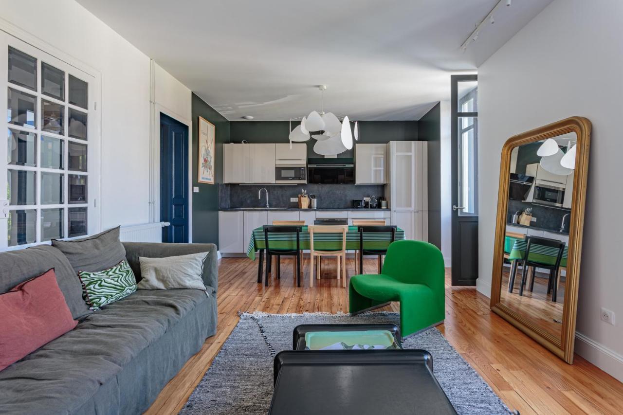 Charmant T4 Renove Centre Ville De Біарріц Екстер'єр фото